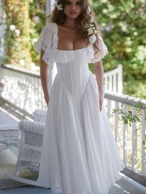 Selkie Ivory Cupid Dress NWT Small